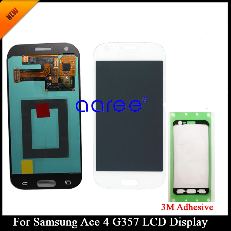 100% протестированный ЖК дисплей Super AMOLED для SAMSUNG ACE 4 G357 экран Samsung G357FZ сенсорный