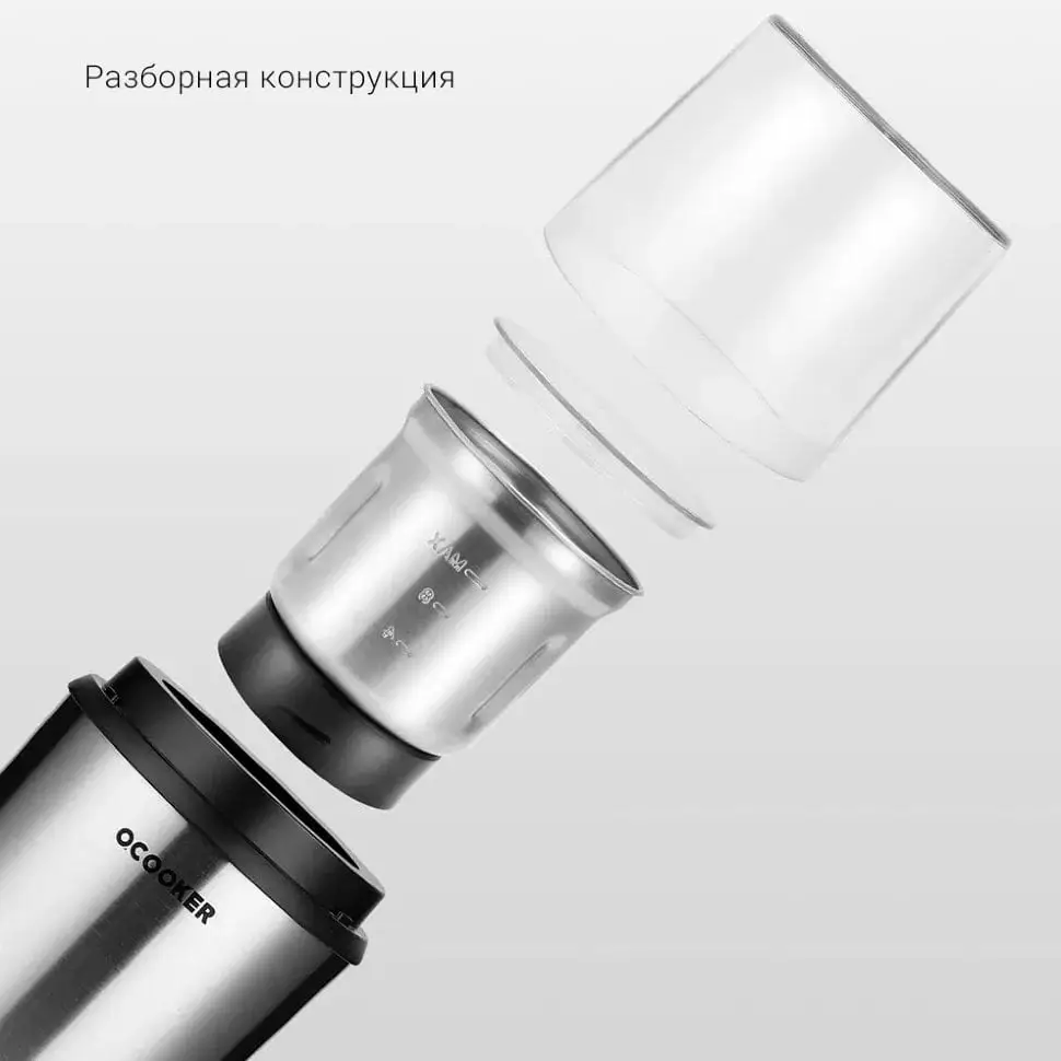 Chopper Xiaomi ocooker press grinding cup silver (cd-ym200) | Бытовая техника