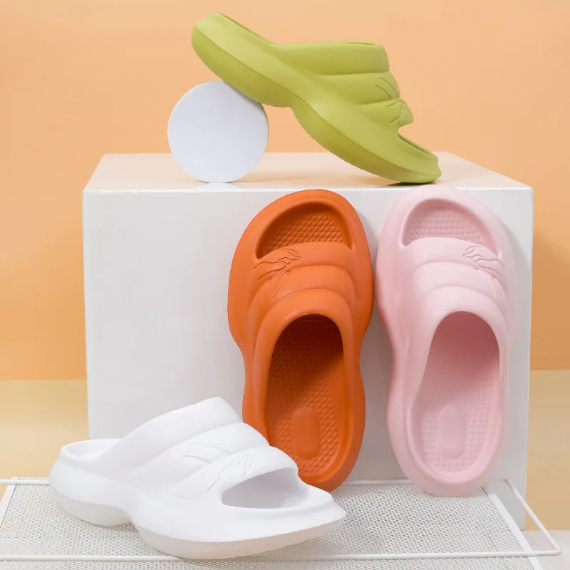 

22 Summer Hot Selling Home Wear 5cm Thick Bottom Waterproof Sustainable Women's Slippers