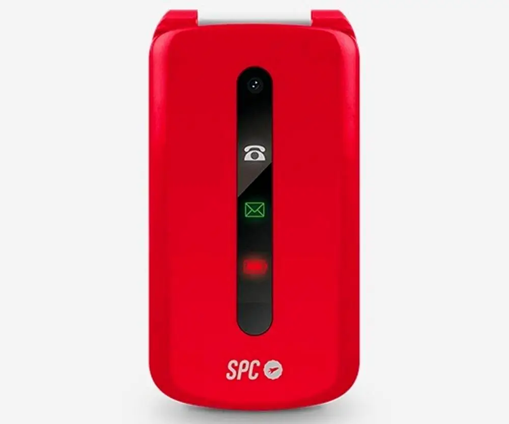 SPC 2315R EPIC ROJO MÓVIL SENIOR TIPO CONCHA DUAL SIM 2 8 ''BLUETOOTH MICROSD|Смартфоны| |