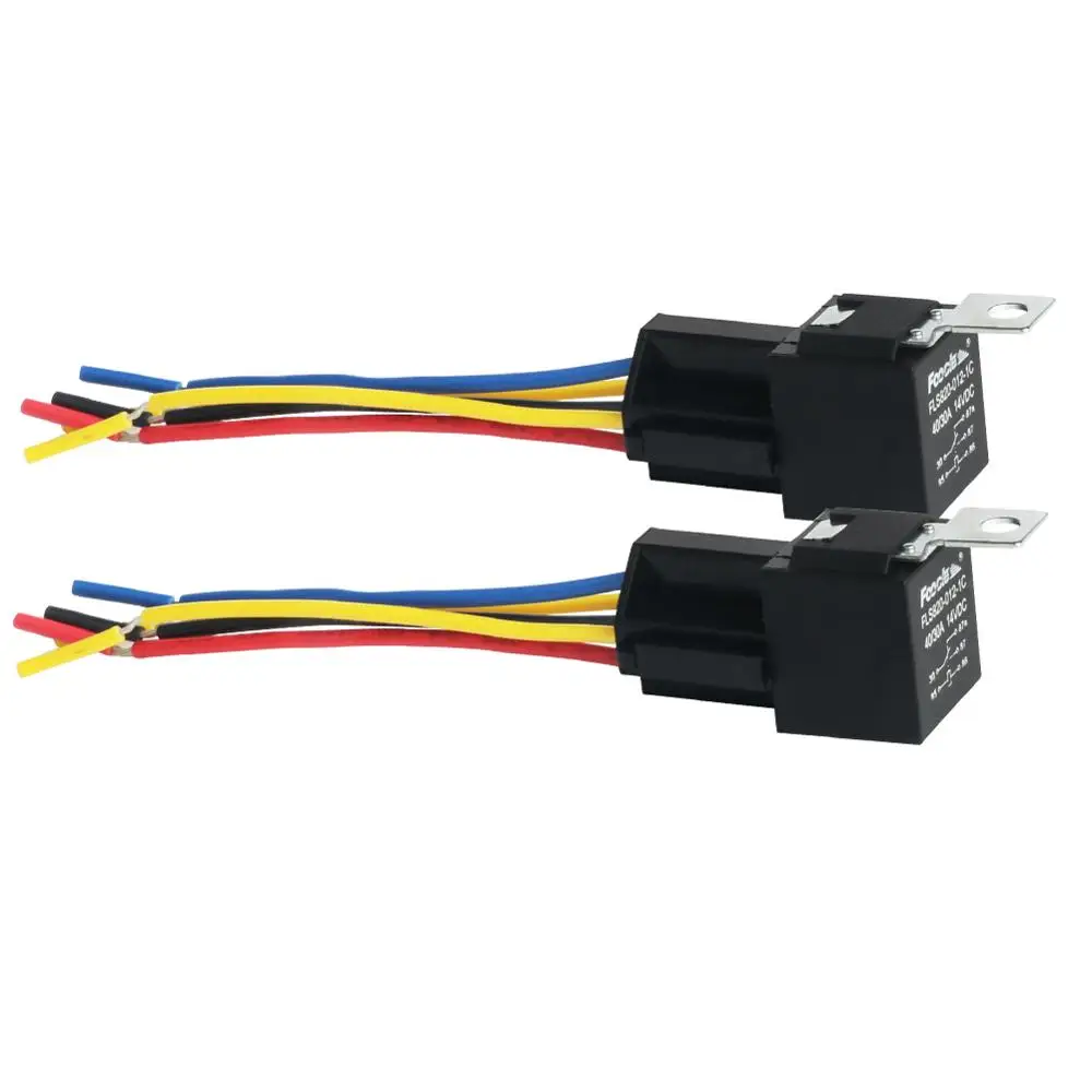 Реле EASYGUARD SPDT автомобильное реле с разъемами 12 в пост. Тока 30/40 А 5