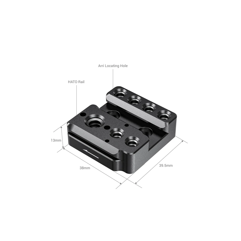 SmallRig 2 шт. Монтажная пластина для DJI Ronin S ручная Карданная с направляющими Nato и