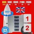 5-полосный сотовый усилитель LTE B20 800 900 1800 2100 2600 B7 GSM 2G 3G 4G