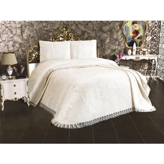 

YOUR WONDERFUL COVER Berfin Double Pique Set - Cream