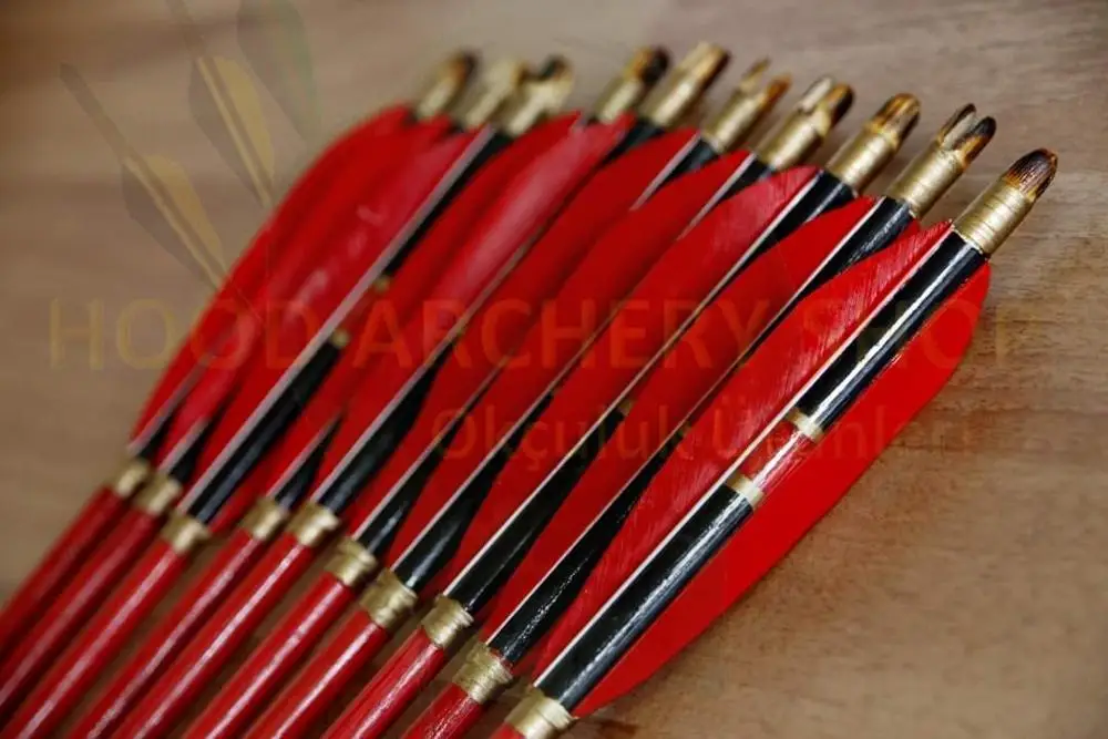 Средневековая сосна традиционный Пуфик для охоты стрельбы из лука стрелы