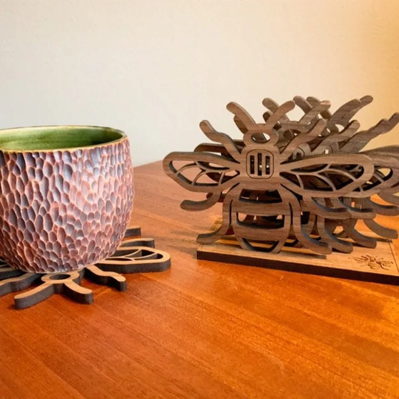 Подставки под дерево заказ деревянные подставки стаканы на свадьбу с