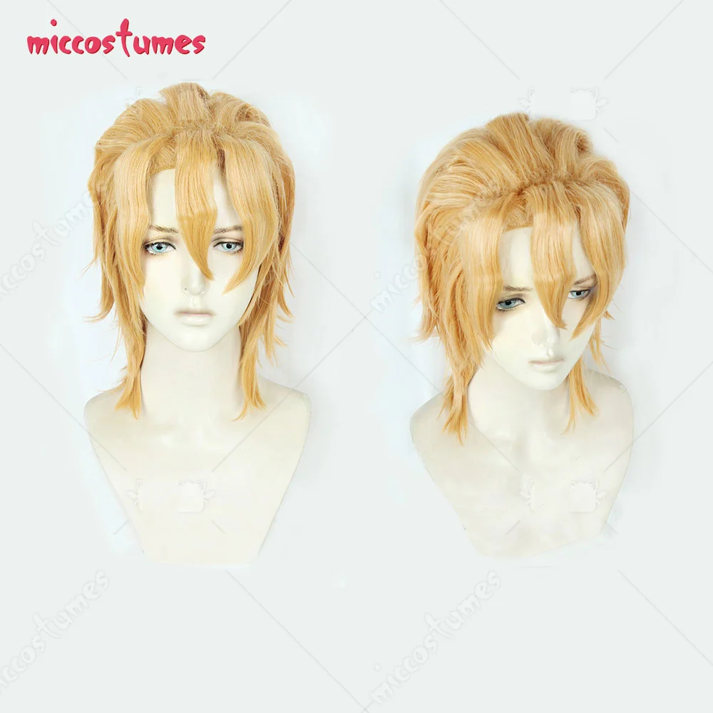 

Golden Wind Pannacotta Fugo Short Blonde Cosplay Wig