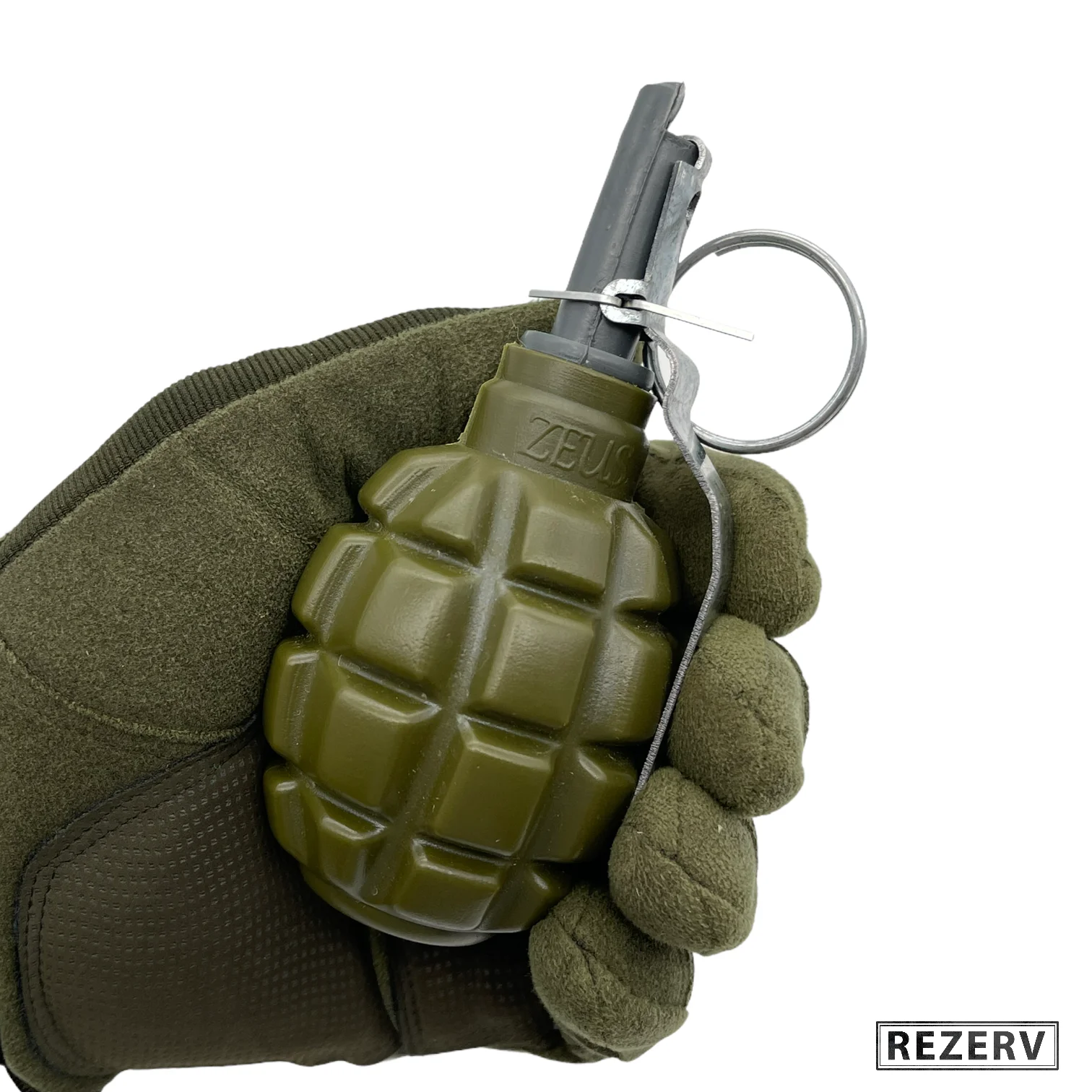 Граната ZEUS Ф-1 (без наполнителя) шумовая акустическая для пейнтбола и страйкбола