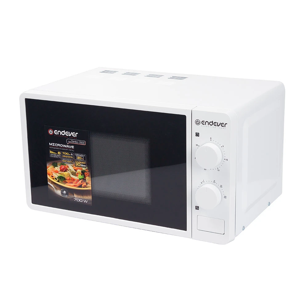 Микроволновая печь Endever Danko 2003 (Мощность 700 Вт звуковое оповещение таймер