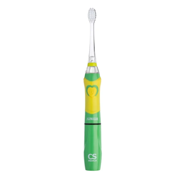 Электрическая звуковая зубная щетка CS Medica SonicPulsar CS-562 Junior (зеленая) | Бытовая