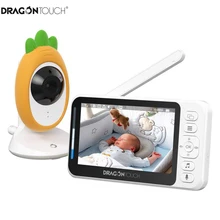 4.3 HD Wireless Video Baby Monitor E40 Wifi Two-Way Audio Talk Temperature Monitoring Night Vision Baby Nanny Security Camera
