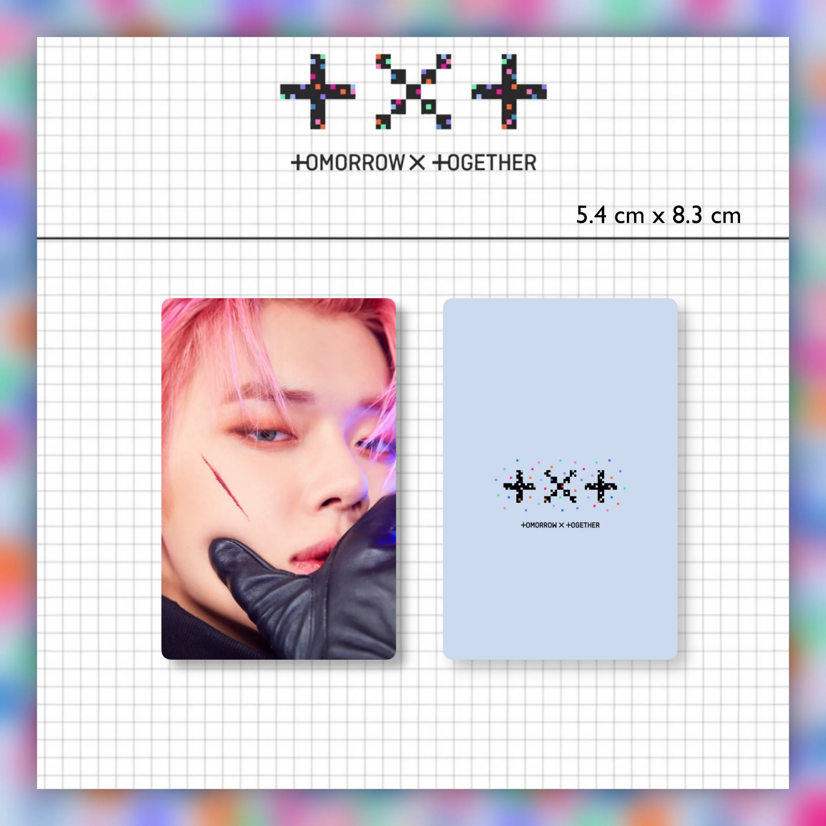 10 шт/комплект Карты Tomorrow x Together TXT двусторонние для коллекции |