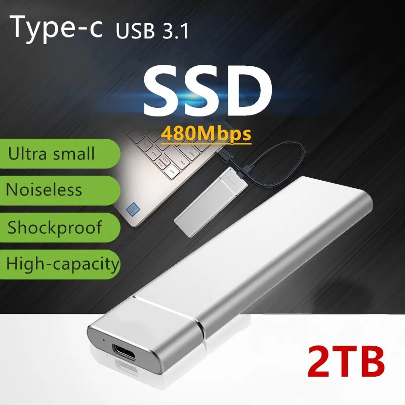 SSD-накопитель M.2 USB Type-C 3 1 дюйма ТБ | Компьютеры и офис