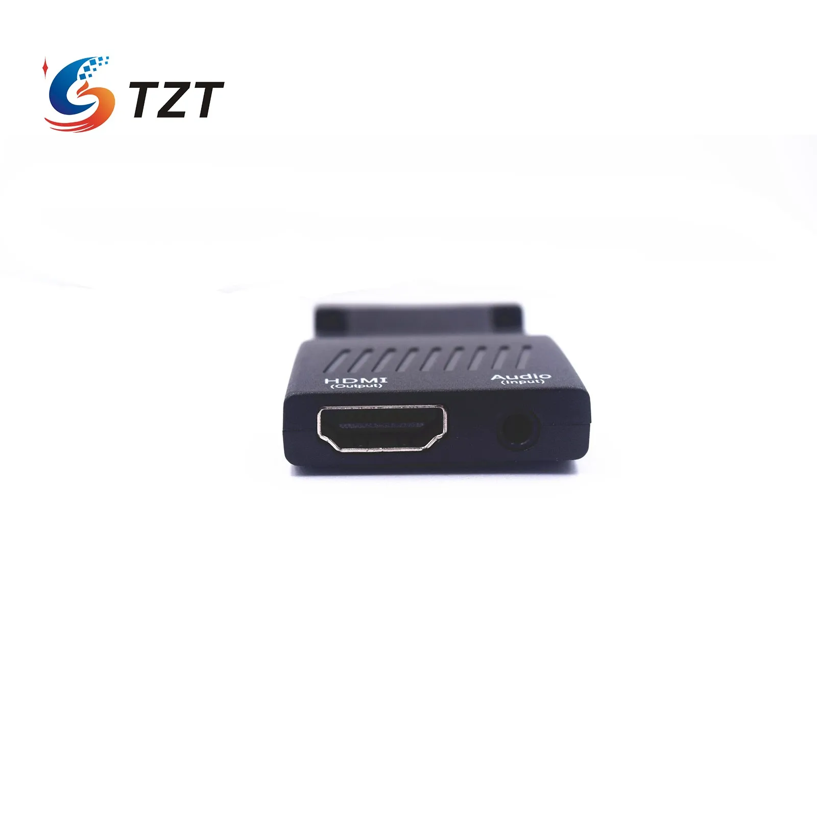 TZT NK-X1 Mini VGA To HDMI-compatible Converter Adapter Full HD 1080P (Input) Audio (Output) | Электроника