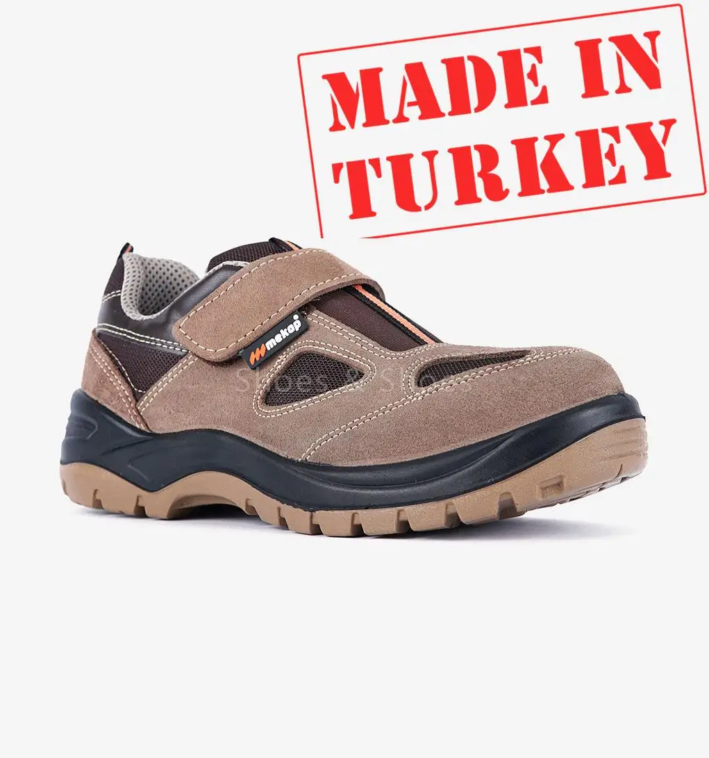 

Safety Shoes For Men Women Jop Comfortable Suede Leather Lightweight Sneakers Waterproof Work S3 Boots Steel Composite Quality