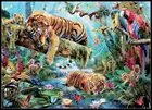 Идиллический тигр-наборы для вышивки крестом-DIY рукоделие вышивка 14 ct наборы для вышивки крестом DMC