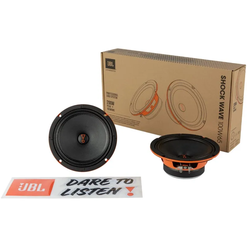 JBL SHOCK WAVE 100W65 (165 мм) 6 5 дюймовые Мидбас Высокоэффективные среднечастотные