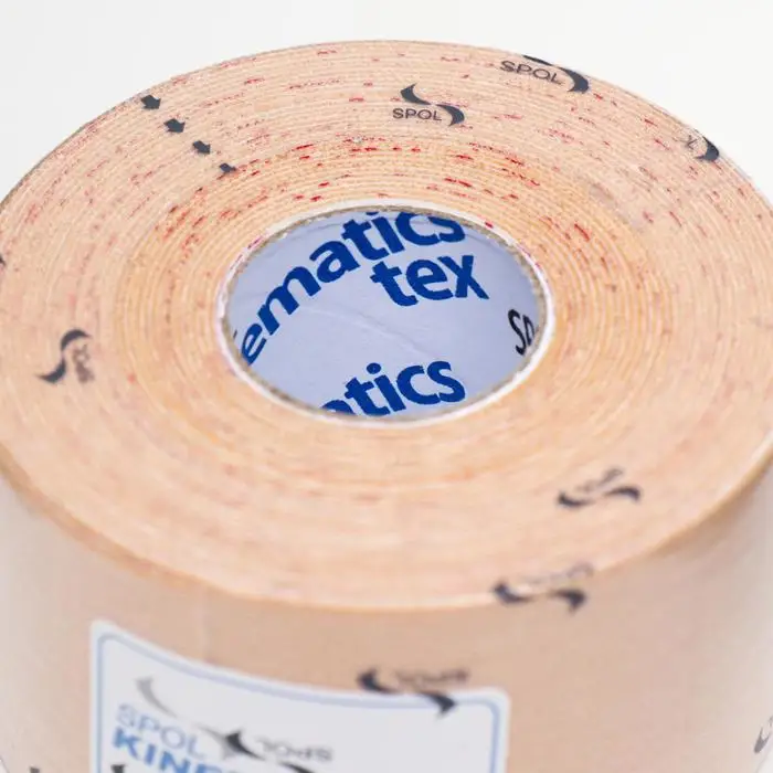 Кинезио тейп Spol Tape корейский 3.75 см x 5 м бежевый |