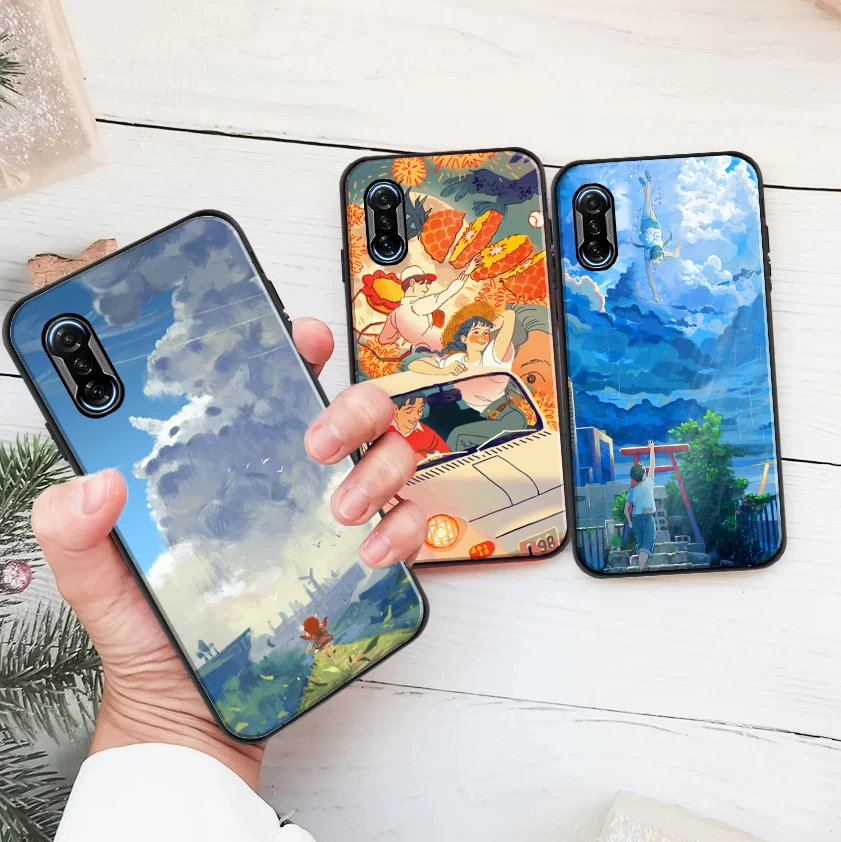 

Popular art animation Phone Case For Xiaomi POCO X3 F3 GT M3 X3 Pro X3 NFC For POCO X3 Pro Funda Coque Carcasa Back Cover