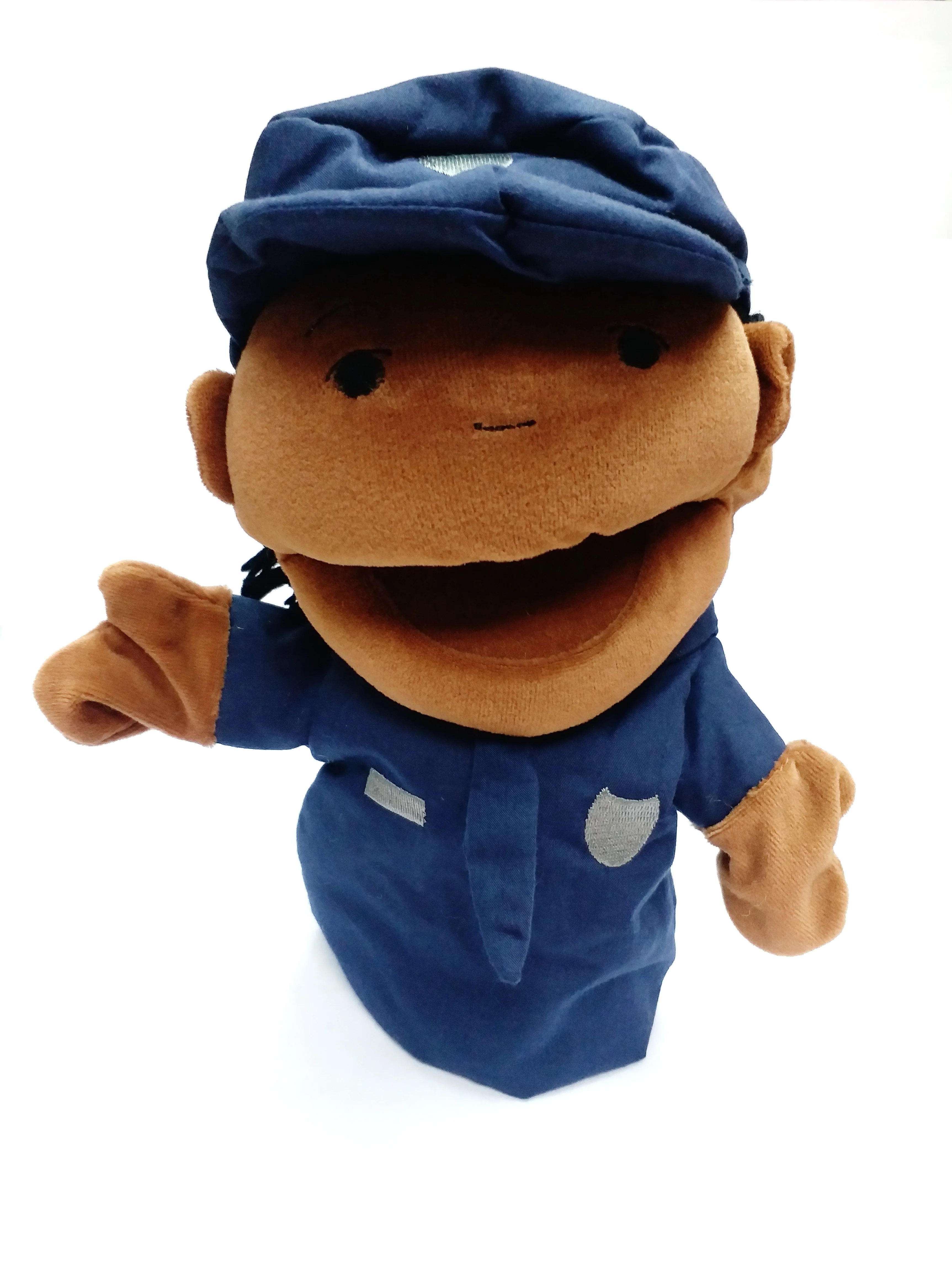 1 шт. Детские действия милые мягкие Женская полицейская история ручная кукла