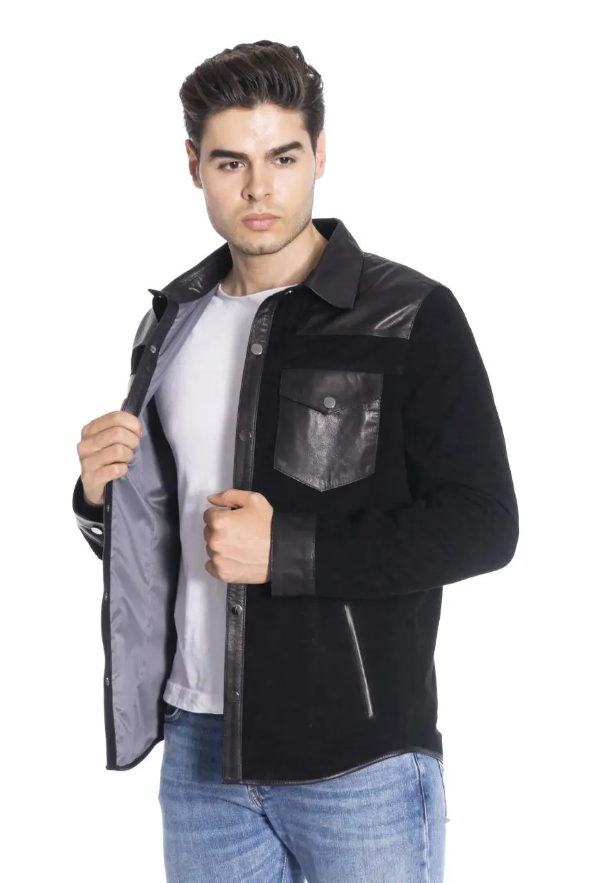 

Мужское пальто из натуральной кожи, кожаная куртка 1-го класса из овечьей кожи, винтажная мужская деловая Повседневная зимняя куртка