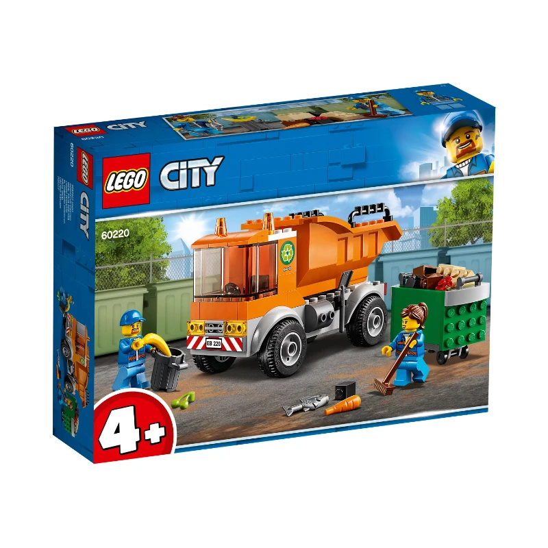 Конструктор LEGO City (Сити) 60220 Мусоровоз 4+ | Игрушки и хобби