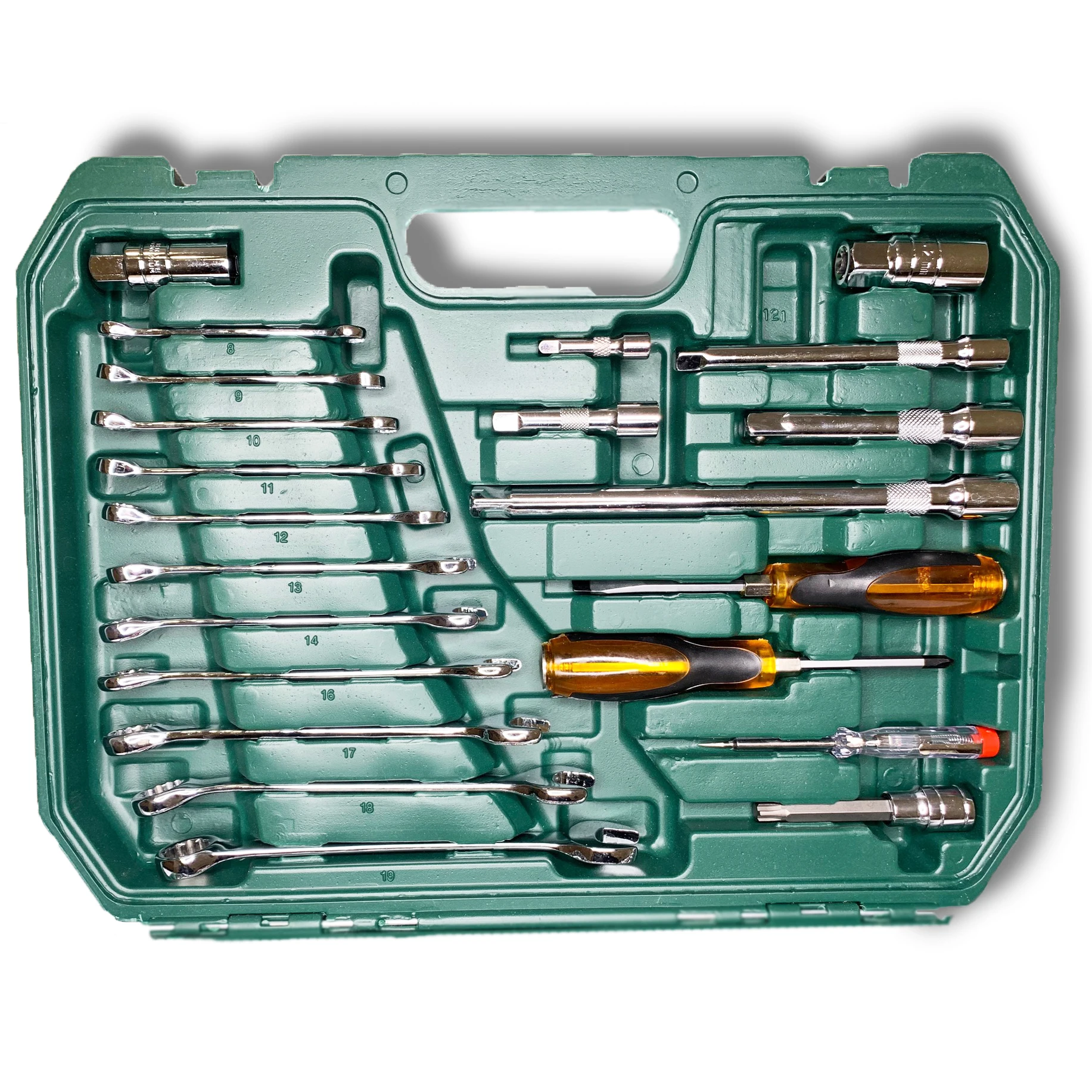 Набор инструментов авто 121 предмет набор ключей головок для ремонта автомобиля |