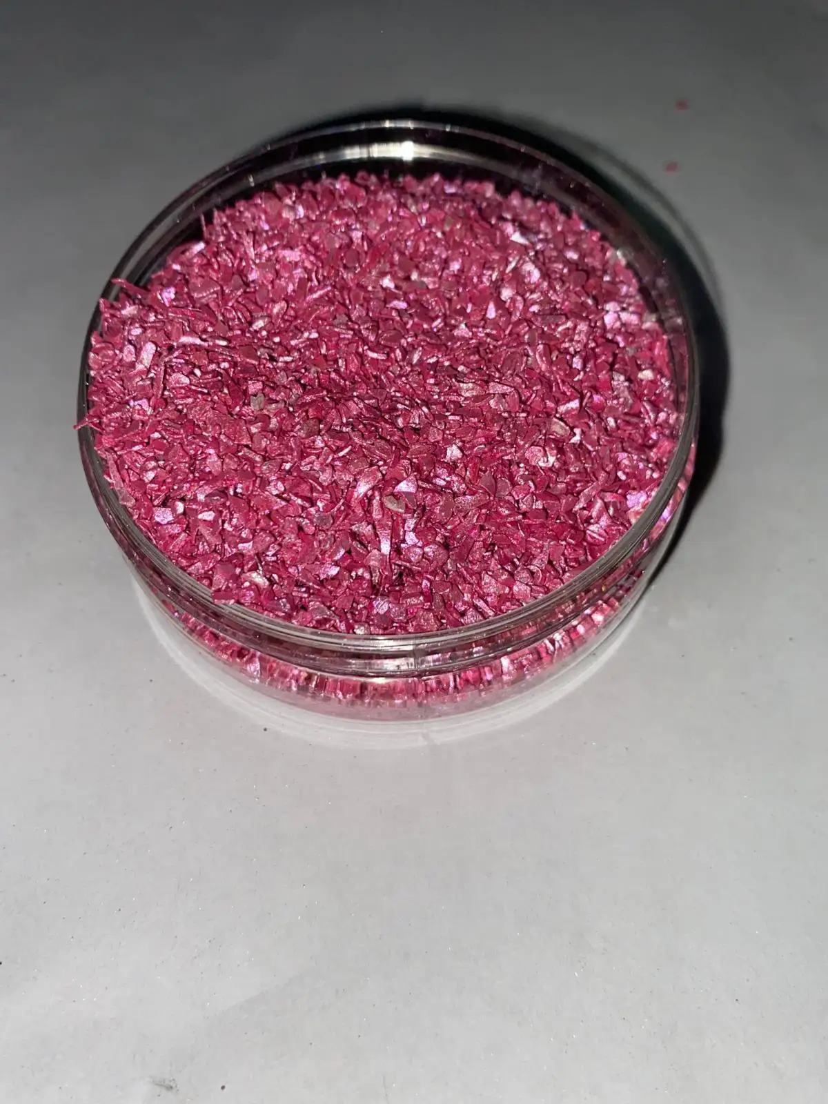 

Decorative glittered broken Plastic,nail decoration art,hotfix rhinestone,terrazzo application, transferprinting,geodedesign,