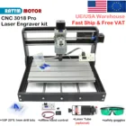 Лазерная трубка 2,5 PRO, лазерный гравер по дереву, фрезерный станок с ЧПУ GRBL ER11, хобби, гравировальный станок сделай сам, 1 Вт, 5,5 Вт, 3018 Вт, 7 Вт, 10 Вт