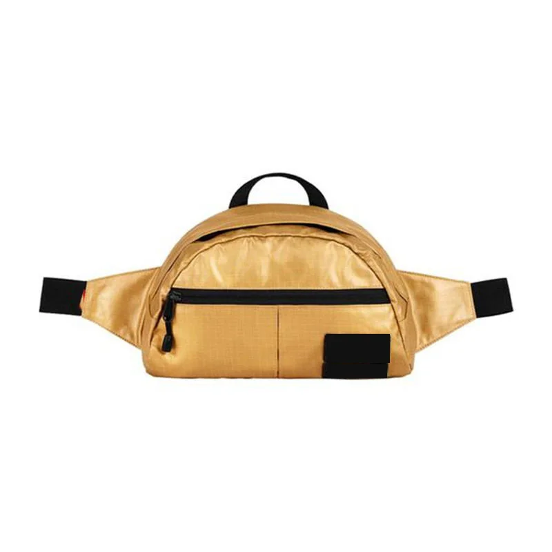 

18SS metallic lumbar pack waist bag backpack school bag Unisex Fanny Pack Fashion Travel Bucket handbag waist bags