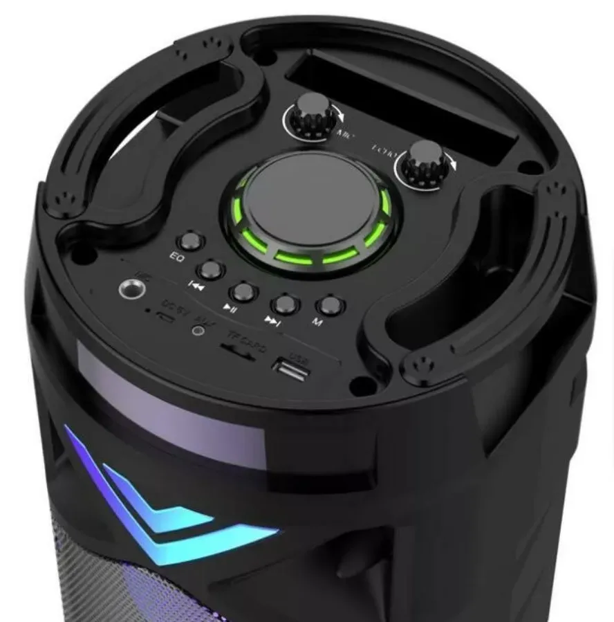 BT Speaker ZQS 6201 беспроводная колонка с микрофоном и пультом управления портативная