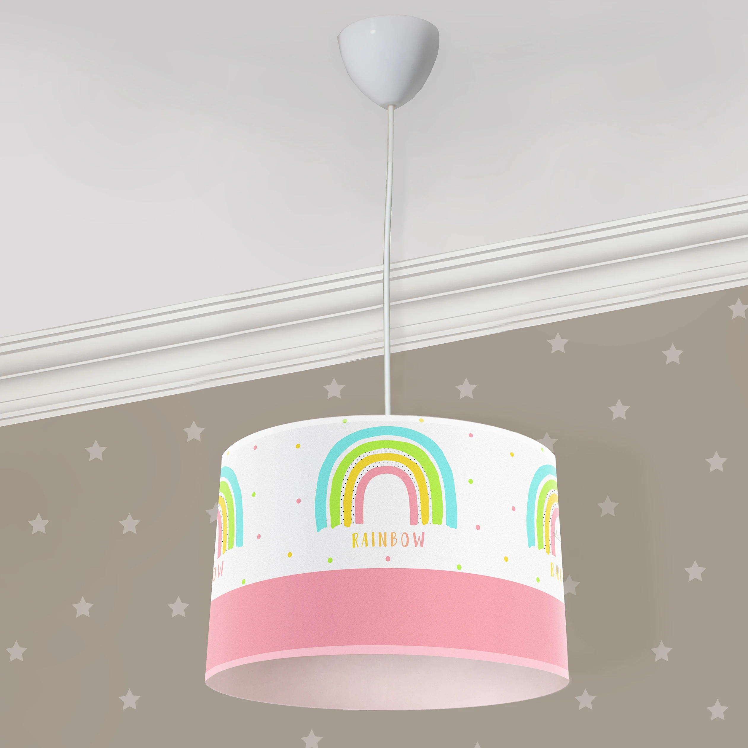 

Space Decorated Children 'S Room Pendant Lamp Chandelier Planet Earth Space Astronaut Baby Room Decoration