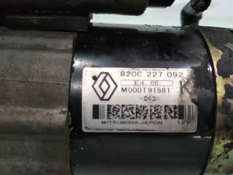 8200227092 RENAULT CLIO II фаза стартовый двигатель (B/CB0) |