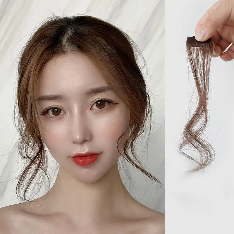 

Air Bangs Wig Piece Clip Synthetic Fake Hair Bangs Hairpin Elegant Barrette for Women Girls Hairdressing Tool Hair Accessories