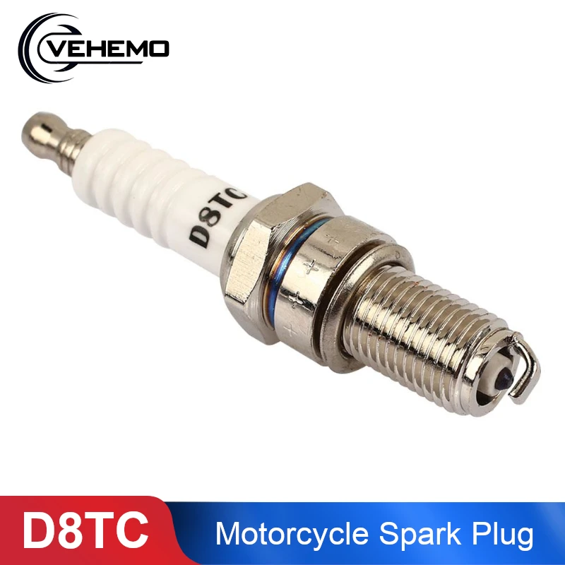 D8TC мопед Свеча зажигания для скутера сплав мотоцикл велосипед грязи ATV CG