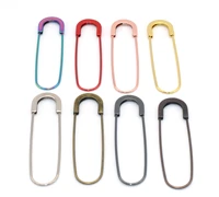 80mm multicolor large safety pins metal safety jewelry pin brooch blankets skirts pin stitch markers safety pin sewing supplies
