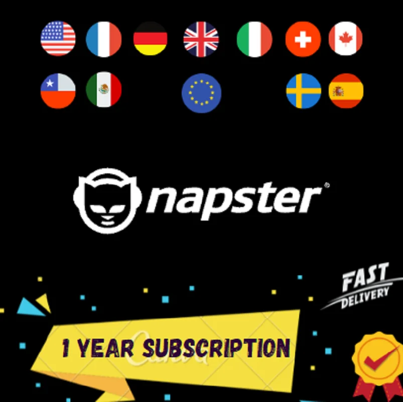 

Новый план учетной записи премиум-класса Napster на 1 год-100% официальная Классическая Ретро онлайн-Музыка Поддержка всех стран 2021 Бесплатная до...