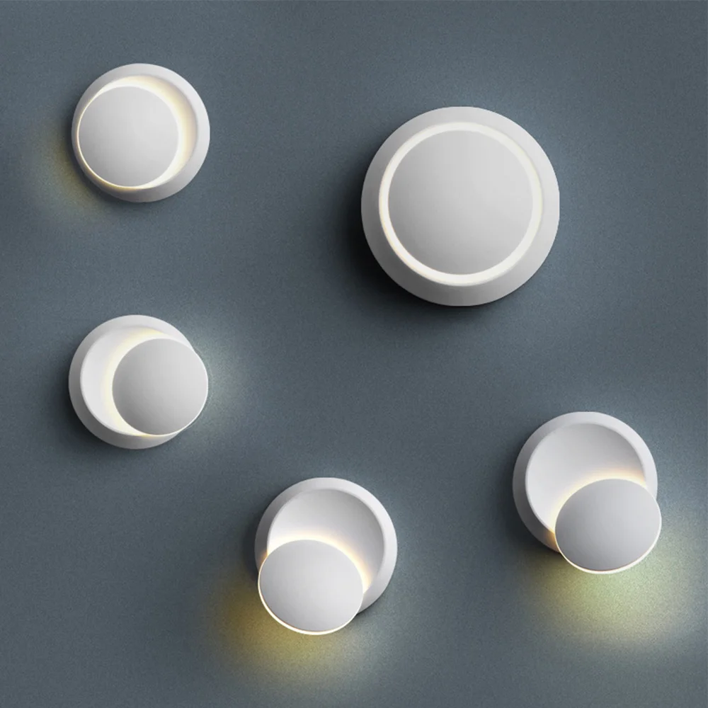 

3W/6W LED Wall Lamp Outdoor Waterproof IP65 Aluminum 360° Modern Bedroom Decoration Lights Park Light Room Porch Garden Lighting