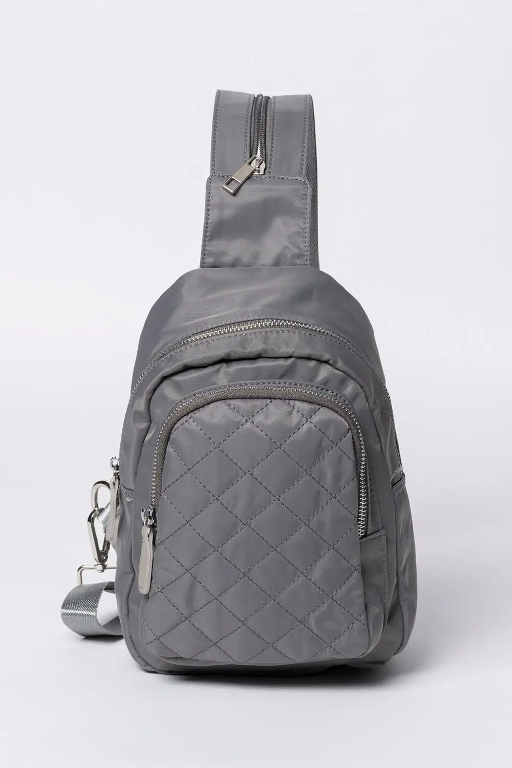 Preço Mochila Feminina, Detalhe De Tecido Acolchoado Bolsa Feminina, Mochila De Detalhe De Zíper Feminino Casual