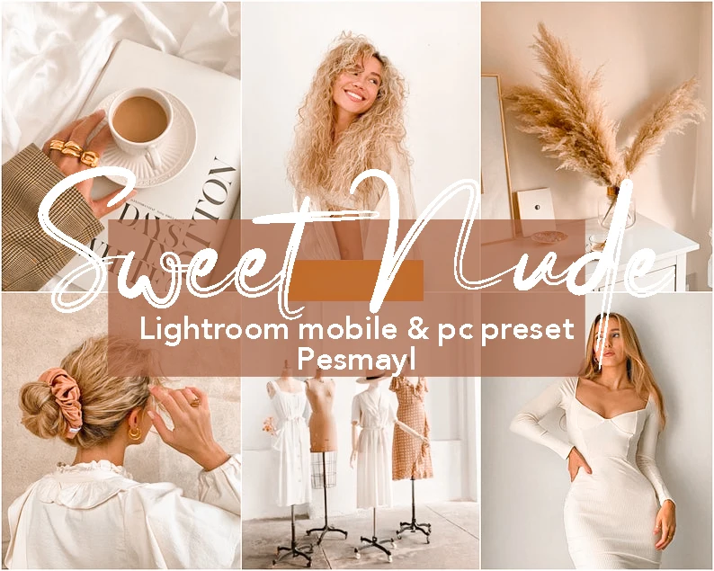 

Lightroom Mobile Desktop Presets, Soft Cream Preset.