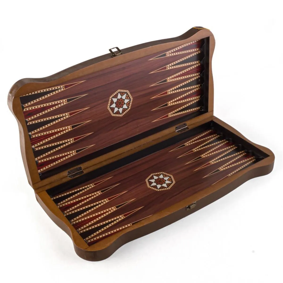

Big Size Solid Wood Backgammon Board Game Full Set
