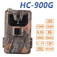 hc900g 3g trail hunting camera night vision ir cameras ip65 photo trap 1080p 0 3s trigger time wildlife surveillance game camera