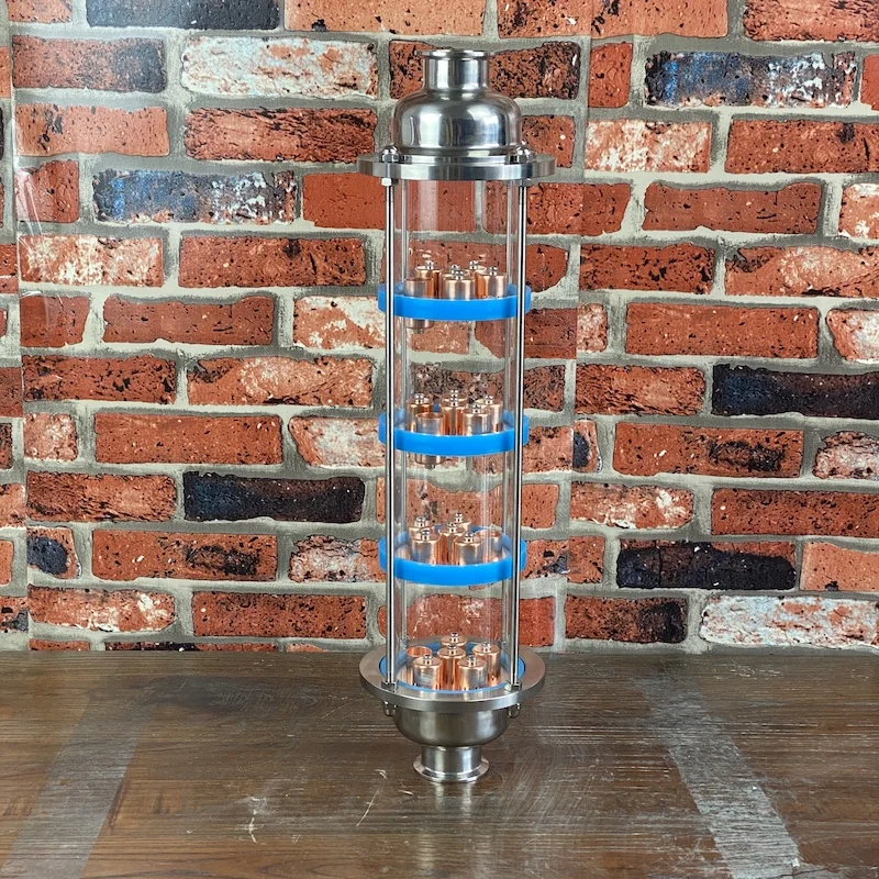 Clamp 2" x (51mm ) Flange OD64mm Column for Distillation Moonshine Still Pure Copper Bubble Plates | Обустройство дома