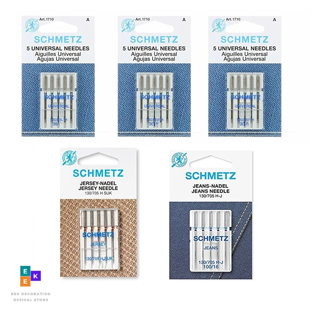 Швейная машина Schmetz Бытовая 25 шт. иглы джинсы разных размеров для певицы брата Janome