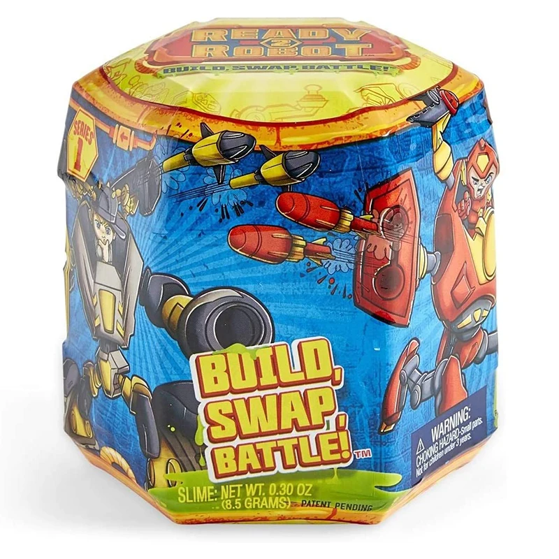 

Original Ready To Robot BOILO SWAP BATTLE Ready 2 Robot Pop Bots Surprise Miniature Toy Anime Slime Action Figures Toys for Boy