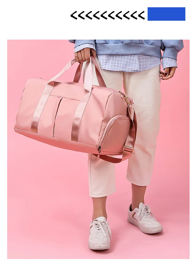 

Waterproof sports fitness travel bag multifunctional dry and wet separation bag fitness training yoga shoulder bag shoe bag