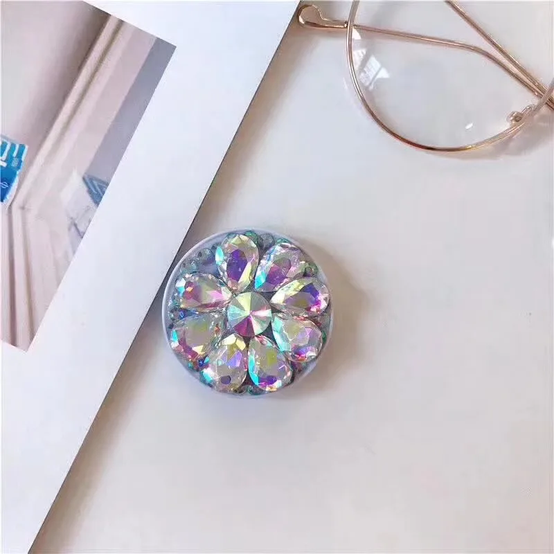 Держатель для телефона на палец с блестящими бриллиантами iPhone смартфона