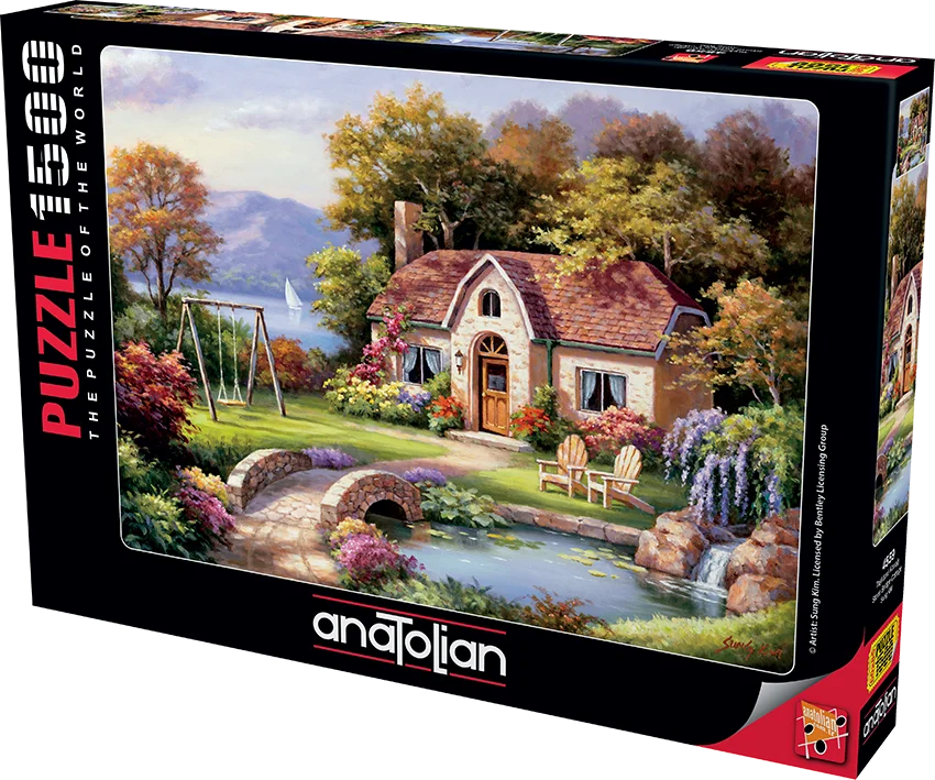 

Stone Bridge Mansion Sung Who 1500 Piece Jigsaw Puzzle Paper Jigsaw Puzzle Educational Akıl Intelligence Game Holiday Decoration Table Gift 85x60 Cm