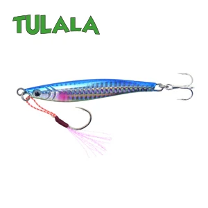Blue-Yel Fish Tulala литой металл 40 г джиговая блесна, шкура, литье свинца, рыбы, SeaBass, рыбалка на щуку Приманка снасти, вобберы, жесткие приманки - Цвет: Blue-Yel Fish