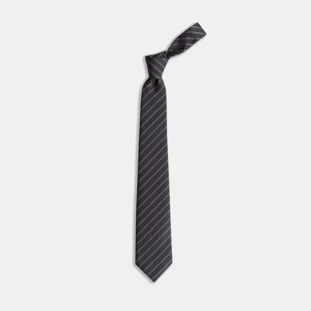 

White Stripe Black Tie 67828630